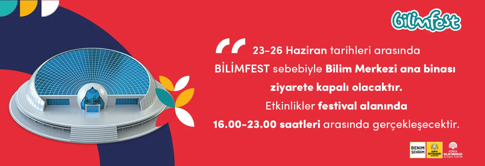 9. Konya Bilim Festivali bilim festivali